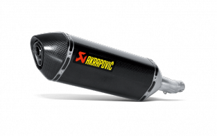 Akrapovic Slip-on Line Carbon zonder E-keur Honda CBR 300 R 2014-2016